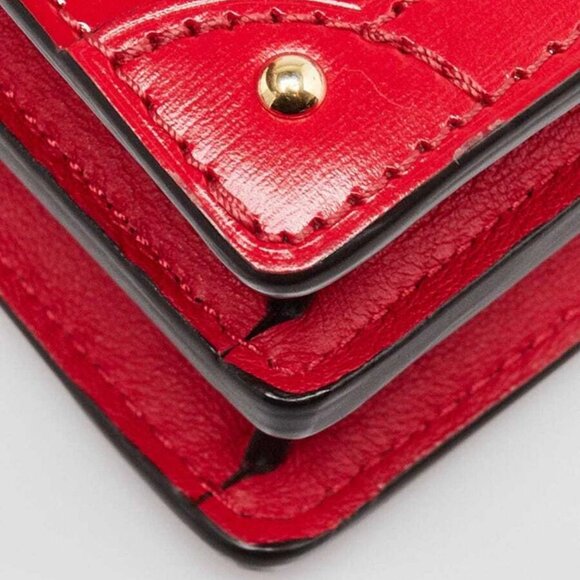 Louis Vuitton Cherry Red Monogram Vernis Trunk Clutch Bag - Picture 4 of 12